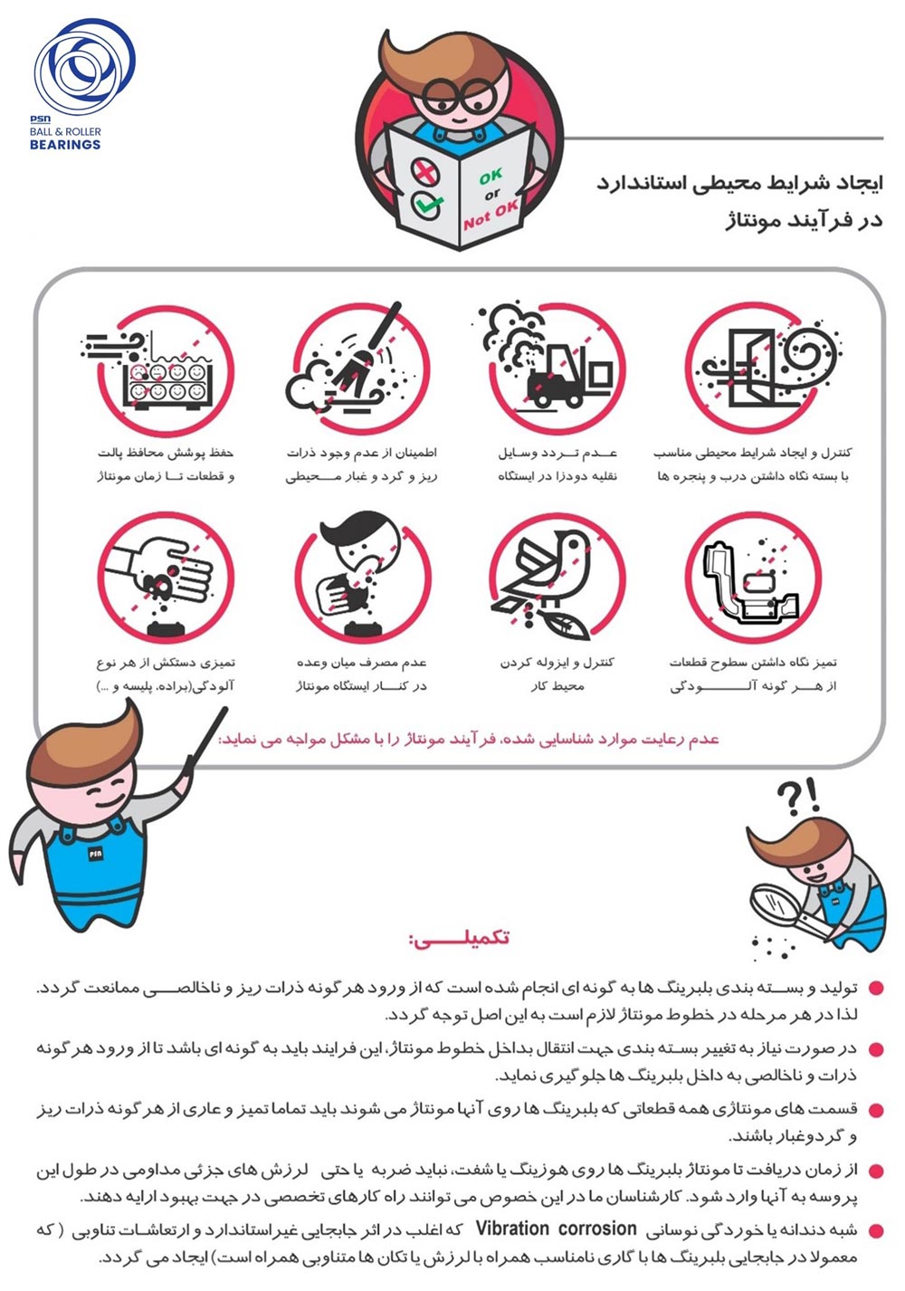شرایط محیطی استاندارد مونتاژ